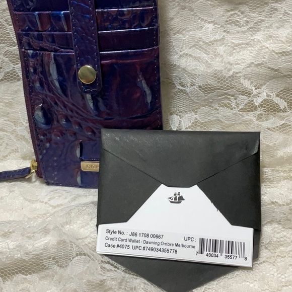 BRAHMIN DAWNING CREDIT CARD WALLET or SLIM WALLET - Picture 3 of 3